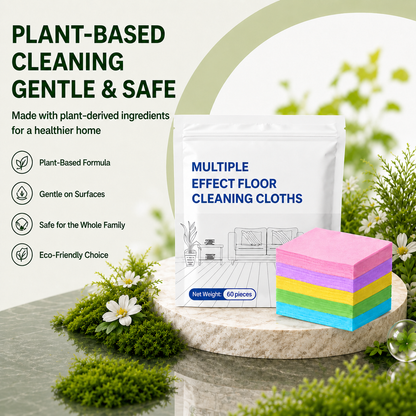 3-in-1 Floor Cleaning Tablets — Antibacterial · Deodorizing · Protecting