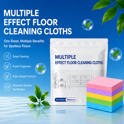 3-in-1 Floor Cleaning Tablets — Antibacterial · Deodorizing · Protecting
